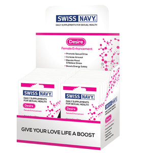 Swiss Navy Desire Female Enhancement - 24 Count Display MD-SNDES24