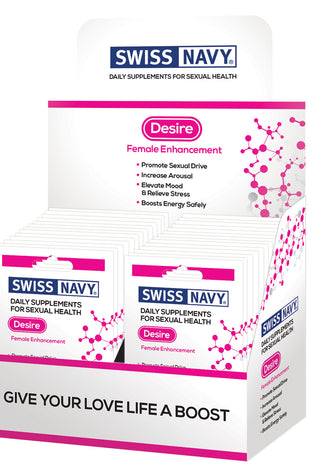 Swiss Navy Desire Female Enhancement - 24 Count Display MD-SNDES24