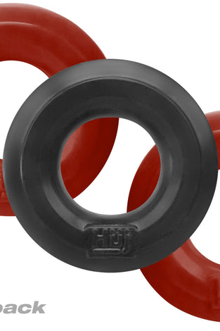 Huj3 C-Ring 3-Pack - Cherry / Ice OX-HUJ-102CHIC