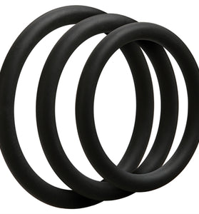 Optimale 3 C Ring Set - Thin - Black DJ0690-01
