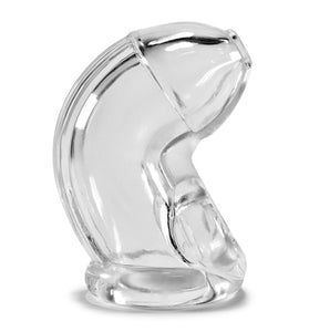 Cock Lock Chastity Sheath Atomic Jock - Clear OX-AJ1069-CLR