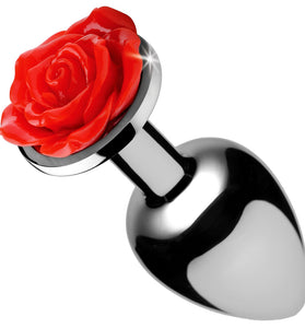 Red Rose Anal Plug - Small BTYS-AF634-SMALL