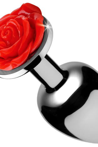 Red Rose Anal Plug - Small BTYS-AF634-SMALL