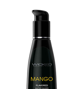 Aqua Mango Flavored Water Based Intimate Lubricant - 4 Fl. Oz. WS-90464