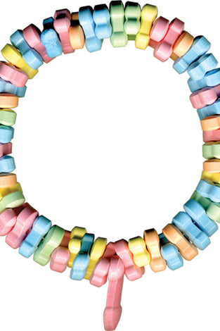 Rainbow Penis Candy Necklace HTP2157