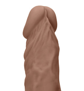 7 Inch Dong Without Testicles - Tan SH-REA098TAN