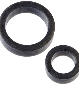 Platinum Premium Silicone - the C-Rings - Charcoal DJ0108-01