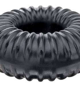 Ribbed Ring - Black PF-CR30B