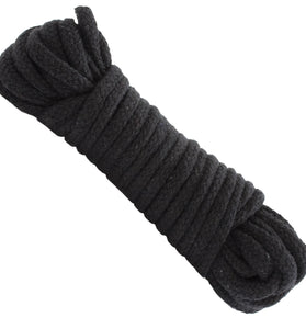 Bondage Rope - Cotton - Japanese Style - Black DJ2100-03