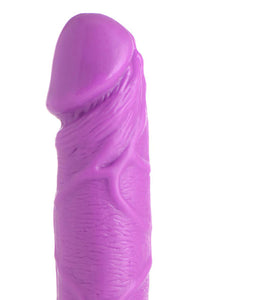 Pop Pecker 6.5 Inch Dildo With Balls - Purple POPP-AG766-PUR