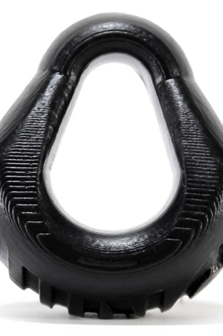 Hung Padded Cockring Oxballs - Black OX-1067-BLK