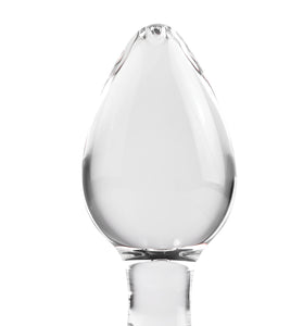 Red Heart Gem Glass Plug - Large AE-WF-1119-2