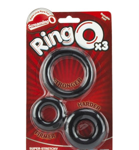 Ringo X3 - 6 Count Box - Black RNGO-3P-110D