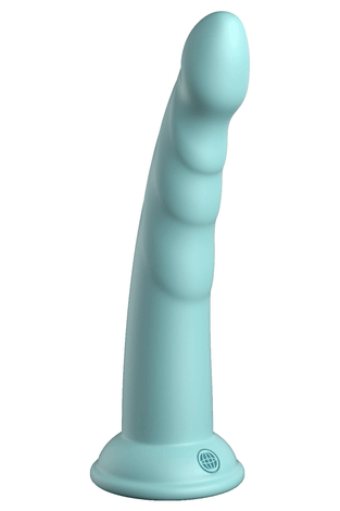 Dillio Platinum - Slim Seven 7 Inch Dildo - Teal PD5387-14