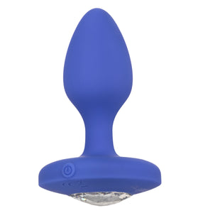 Cheeky Gems - Medium Rechargeable Vibrating Probe  - Blue SE0443203