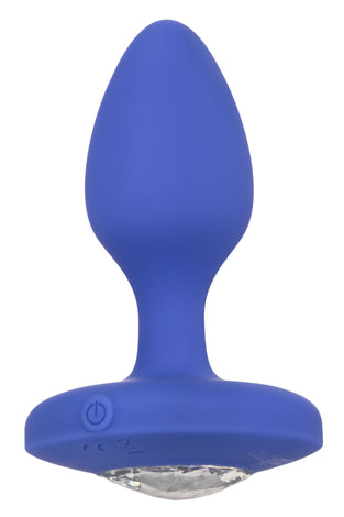 Cheeky Gems - Medium Rechargeable Vibrating Probe  - Blue SE0443203