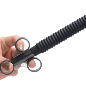 Ribbed Silicone Lubricant Launcher CS-AG117