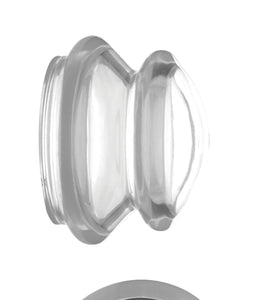 Clear Plunger Silicone Nipple Suckers - Small MS-AG373-SML