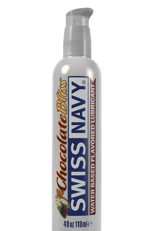 Swiss Navy Flavors Lubricant - Chocolate Bliss  4  Fl. Oz. MD-SNFCB4