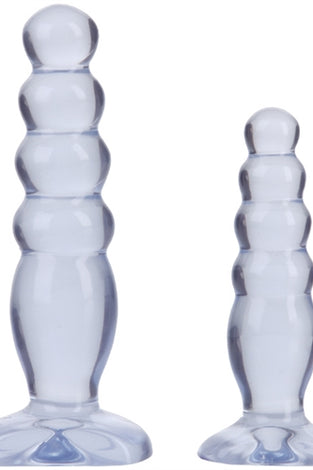 Crystal Jellies Anal Delight Trainer Kit - Clear DJ0283-11