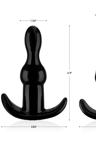 Thrill Trio Anal Plug Set - Black FR-AG293-BLACK