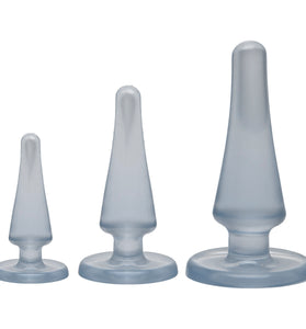 Crystal Jellies Anal Initiation Kit - Clear DJ0283-26-CD