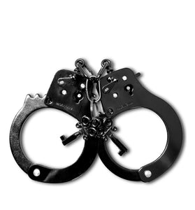 Fetish Fantasy Series Anodized Cuffs - Black PD3816-23