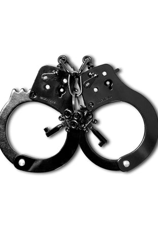 Fetish Fantasy Series Anodized Cuffs - Black PD3816-23