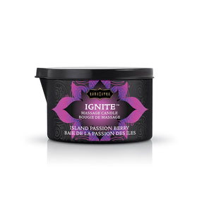 Ignite Massage Candle - Island Passion Berry - 6 Oz. KS10199