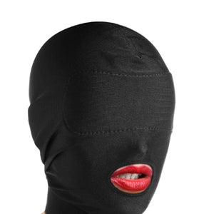 Spandex Hood With Padded Eyes and Open Mouth MS-AE167
