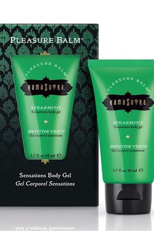 Pleasure Balm Sensations Body Gel - Spearmint  - 1.7 Fl. Oz. KS0074