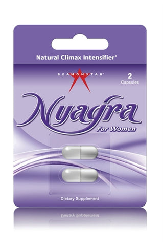 Nyagra Natural Climax Intense - 2  Ct Blister  Pack - Each NYA02P