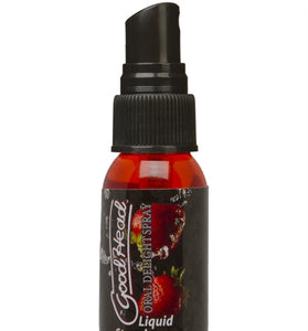 Good Head Oral Delight Spray 1 Oz  - Liquid Strawberry DJ1360-36