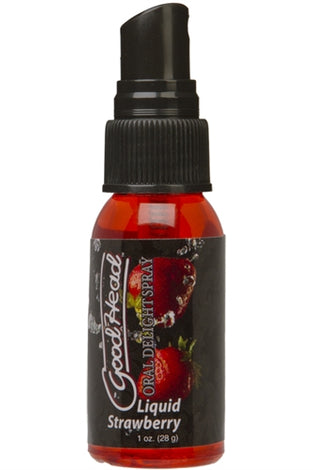 Good Head Oral Delight Spray 1 Oz  - Liquid Strawberry DJ1360-36
