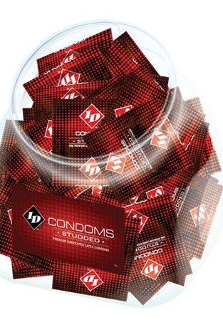 ID Condoms - Studded - 144 Piece Jar ID-WST-JAD