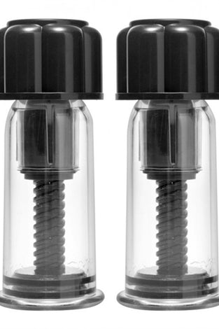 Maxxx Powerful Nipple Suckers - Black MS-AD738