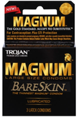 Trojan Magnum Bareskin - 3 Pack PM22888