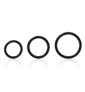 Silicone Support Rings - Black SE1455252