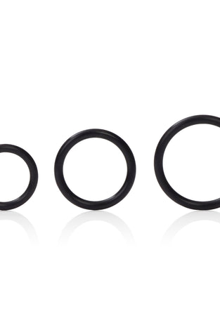 Silicone Support Rings - Black SE1455252