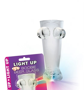 Light Up Boobie Beer Glass HTP2868