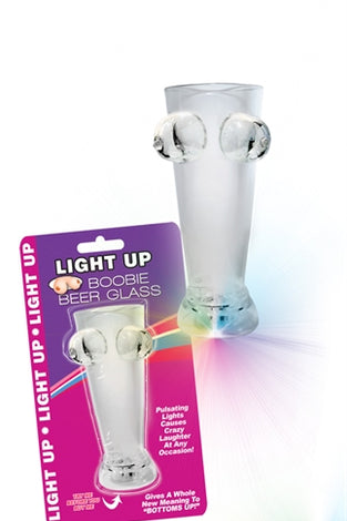 Light Up Boobie Beer Glass HTP2868