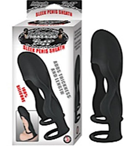 Mack Tuff Sleek Penis Sheath - Black NW2553