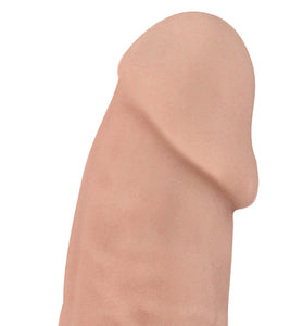 6 Inch Fleshstixxx Silicone Dildo W/o Balls - Vanilla CN-19-0525-10