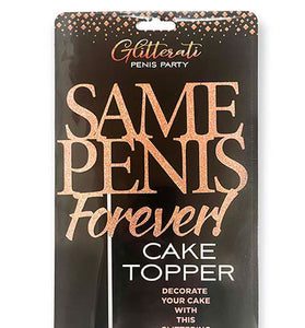 Glitterati Same Penis Cake Topper LG-CP1099