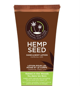 Hemp Seed Hand and Body Lotion - 7 Fl. Oz. - Naked in the Woods EB-HSV022T