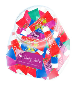 ID Juicy Lube - 72 Piece Jar - 12ml Tubes - Assorted ID-JLT-J0D