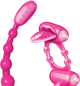 Super Xtreme Vibe Scorpion With Dual Stinger Anal Vibe - Magenta HTP2298