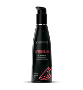 Aqua Watermelon Flavored Water Based Intimate  Lubricant - 4 Fl. Oz. WS-90424