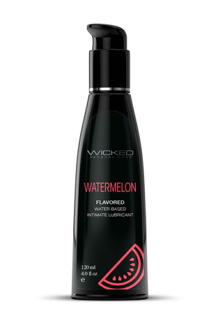 Aqua Watermelon Flavored Water Based Intimate  Lubricant - 4 Fl. Oz. WS-90424