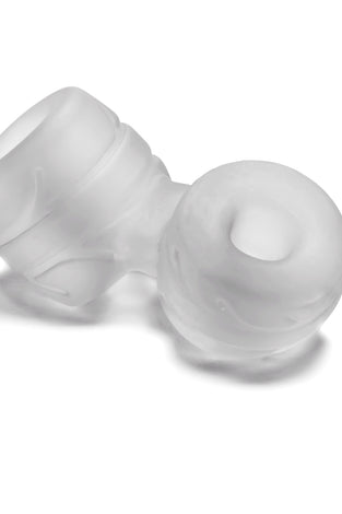 Silaskin Cock and Ball Ring and Stretcher - Clear PF-CR12C